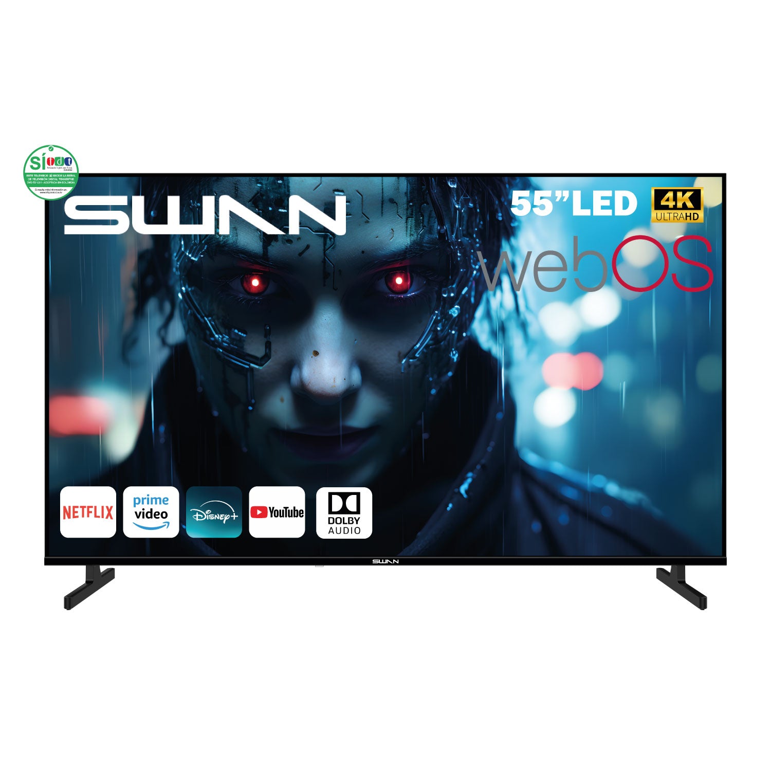 Televisor SWAN 55” UHD 4K LED Smart webOS - EL